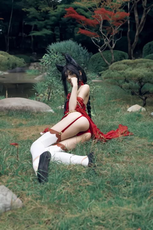 it's ahri time ! by LunedCrevan