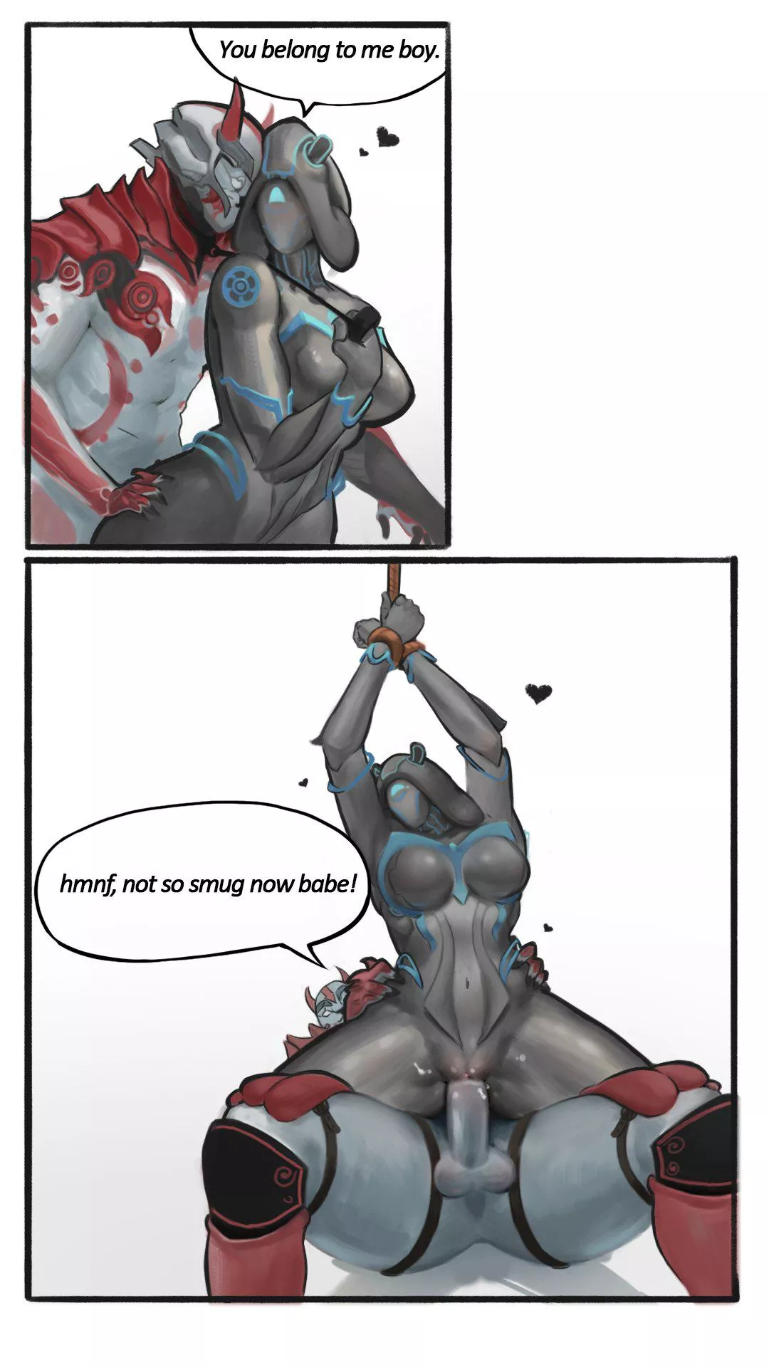 [Ivara + Ash] Ash Gets The Upper Hand This Time (melo_luska) posted by Darthmufin