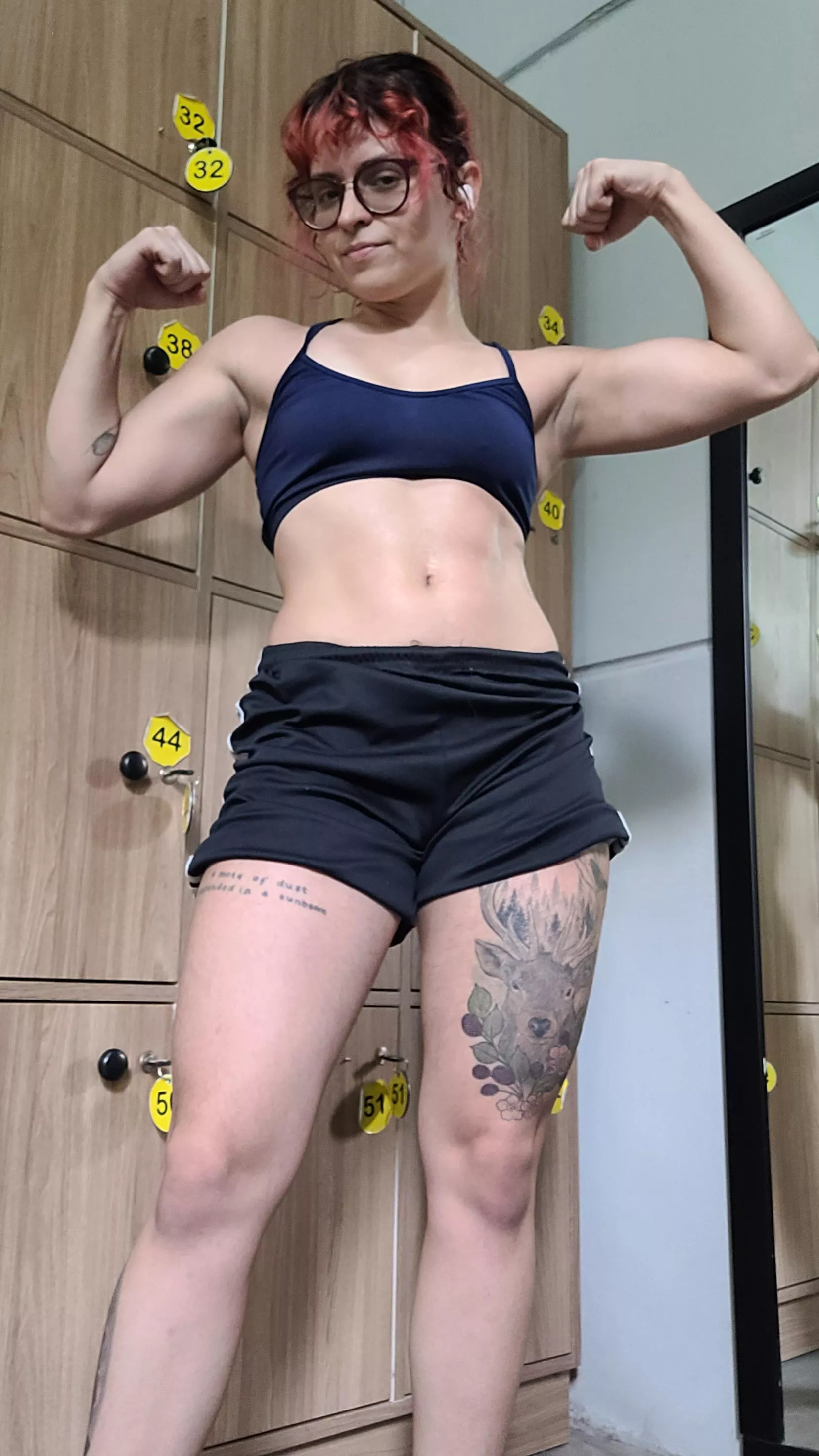 Just a sweaty boi remembering you to hit the gym this week! posted by kim-impossiblex3