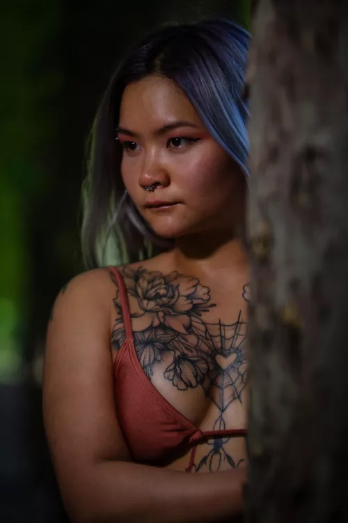 Like my chest tatts? by MuscleHamsterBabe