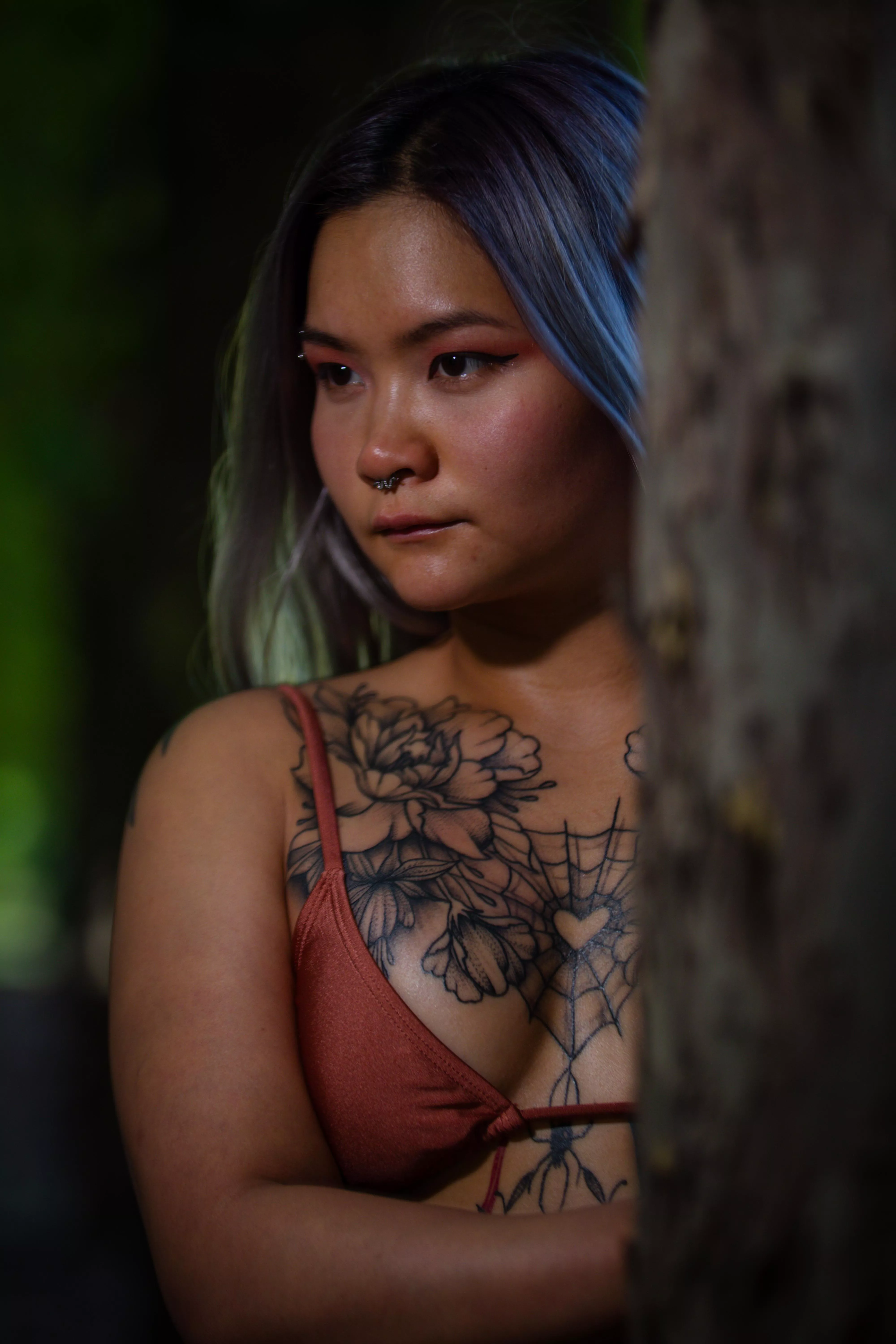 Like my chest tatts? posted by MuscleHamsterBabe