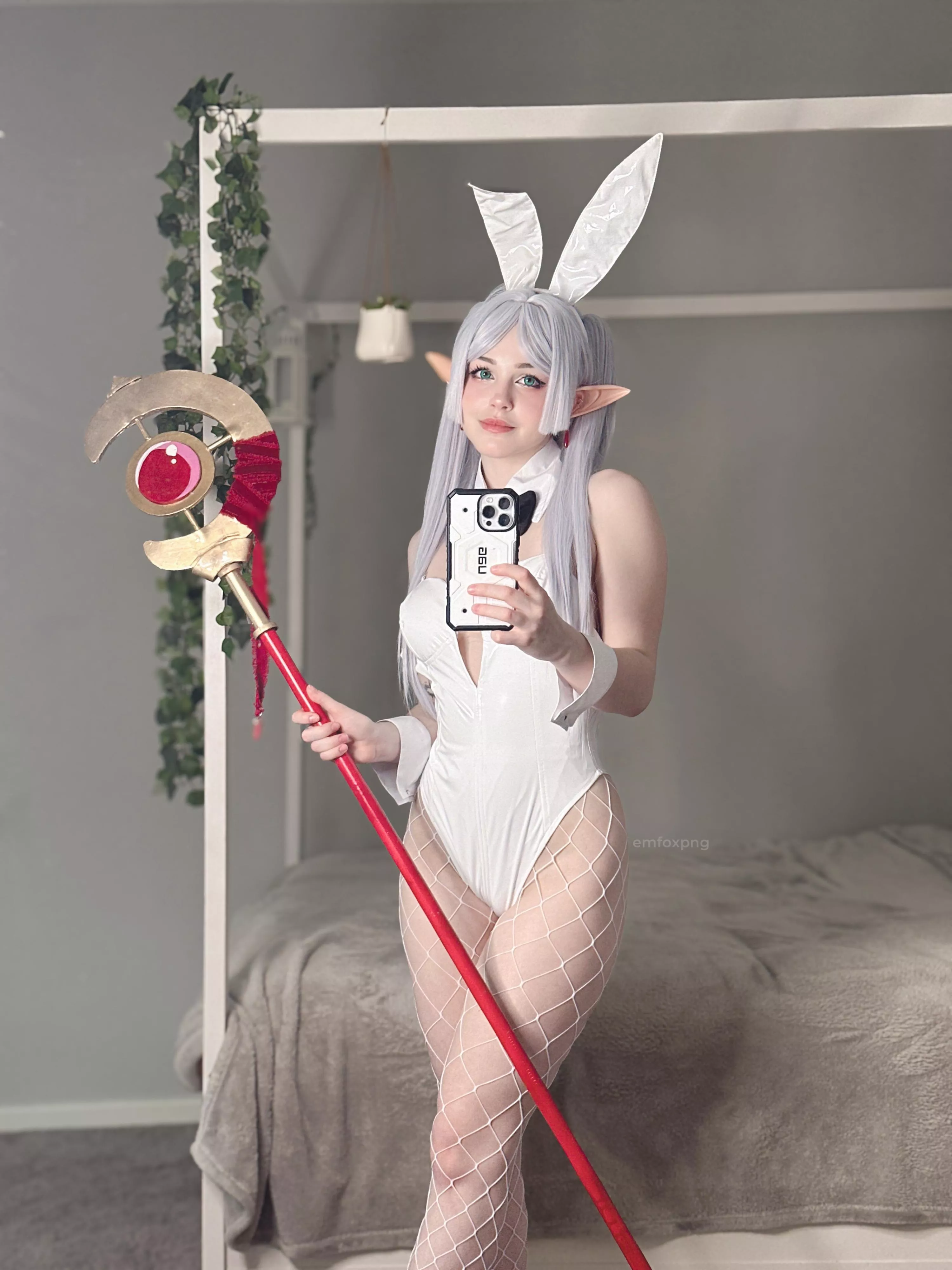 My Frieren bunny Cosplay posted by Emfoxpng