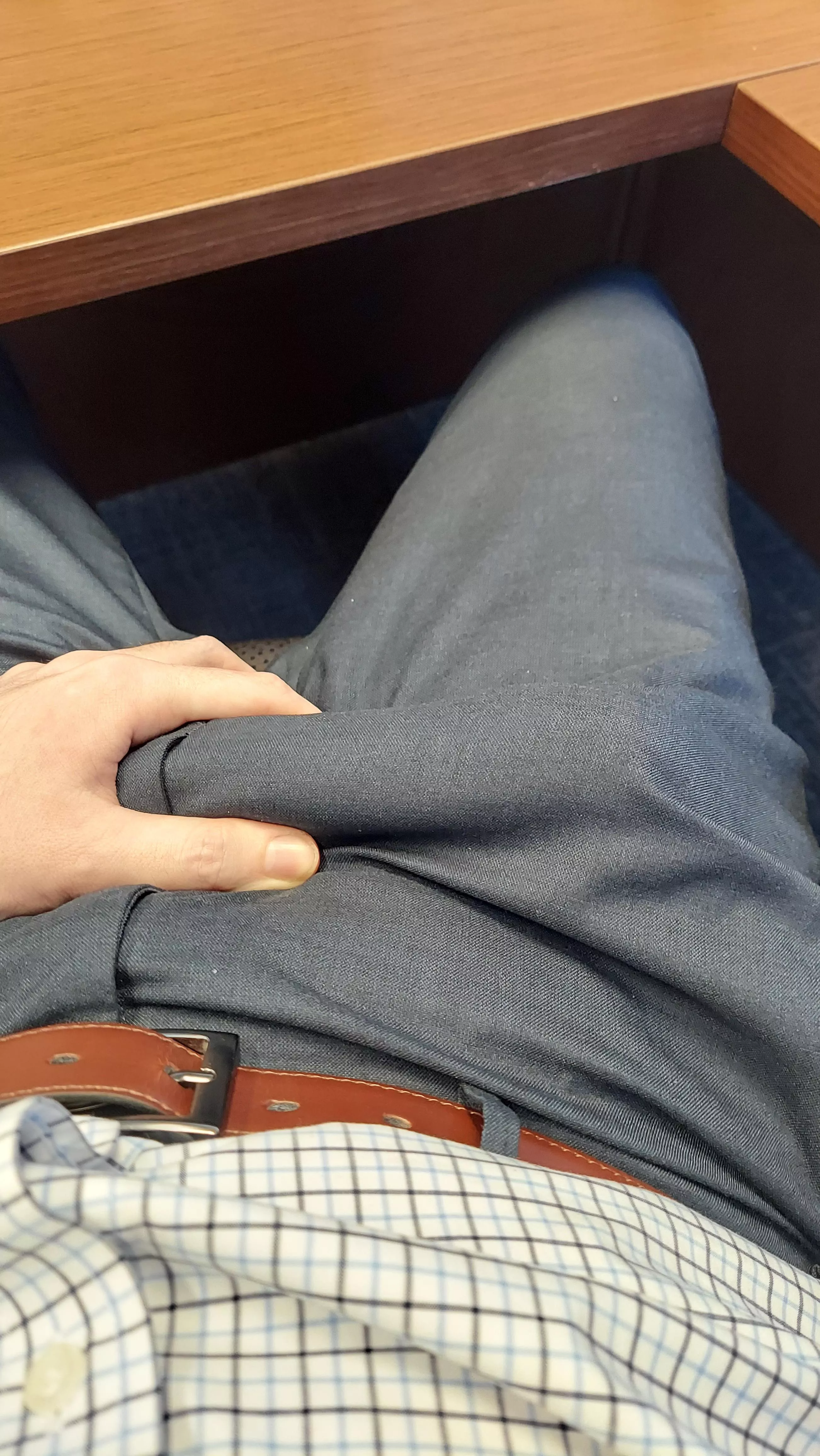 Need someone to crawl under my desk and take care of this while I work posted by Free_Streak