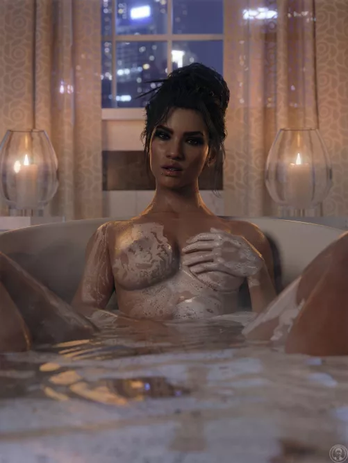 Panam, (GreenGiant3D) [Cyberpunk 2077] by seequiNz