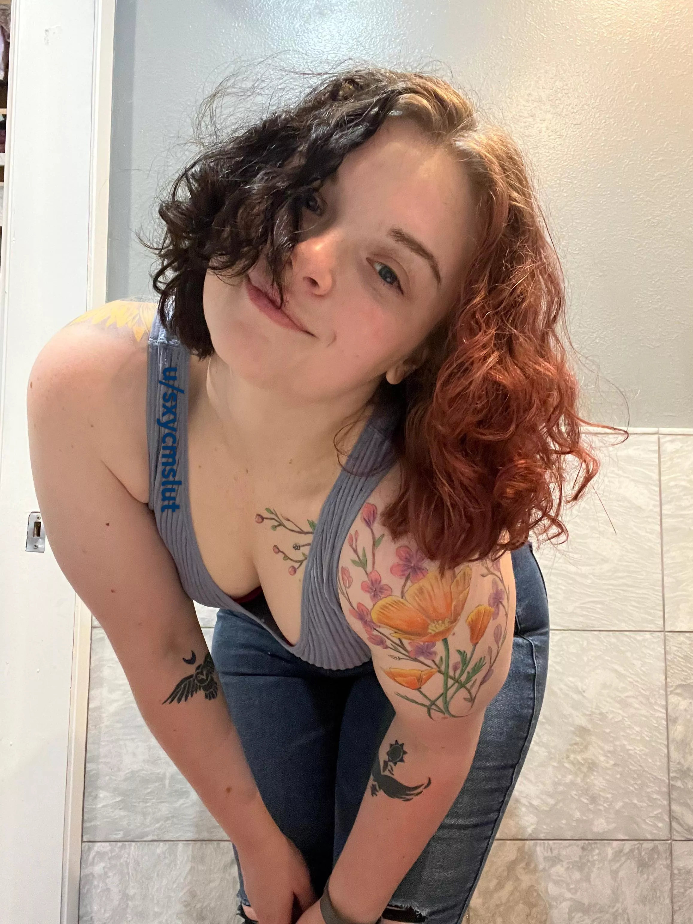 Right between an A and a B 🫶 posted by sxycmslut