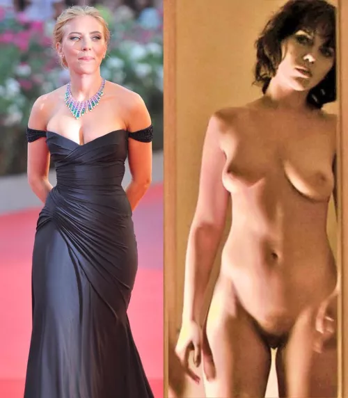 Scarlett Johansson, Under the Skin premiere vs the scene she knows everyone’s about to see by Early_Main918