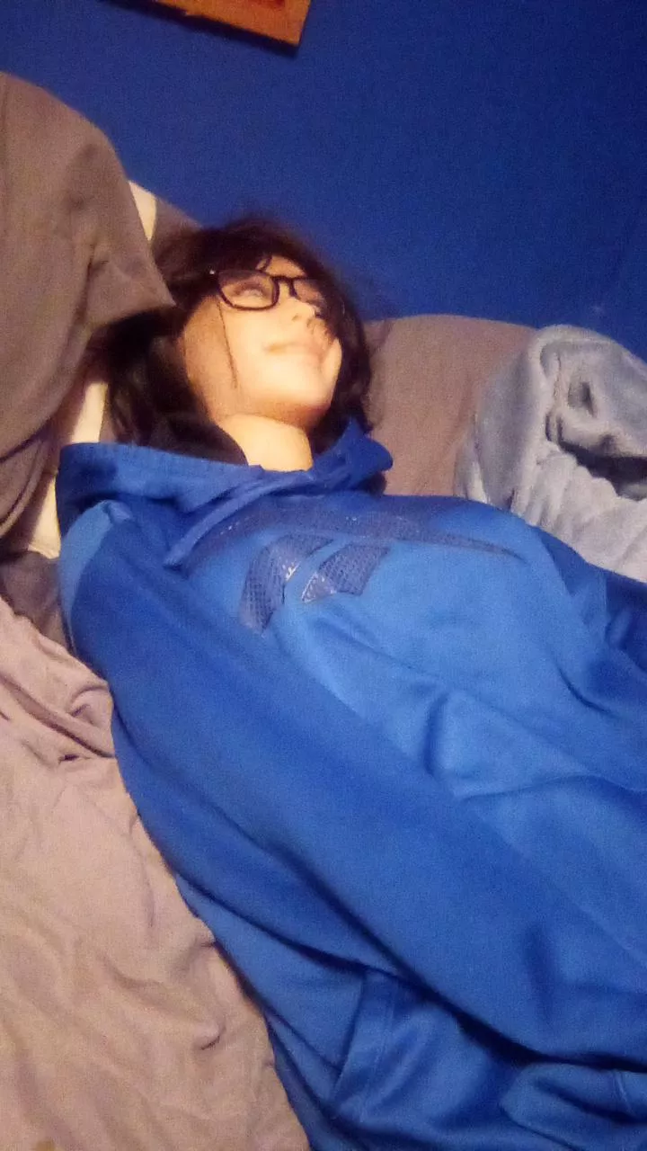 She looks better in my hoodie than I do posted by tehdubya