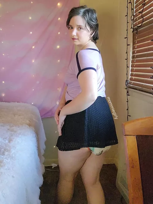 Should I go out in a longer skirt? 😳 by mommie_girly