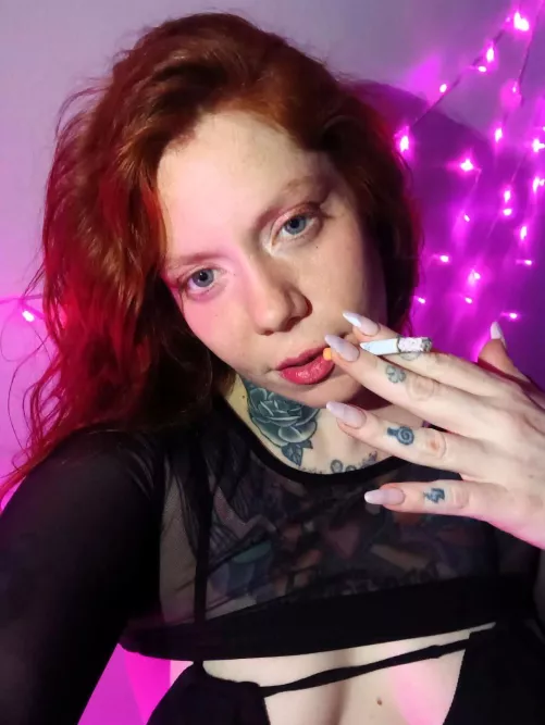 smoking hot ginger by samantitaaa