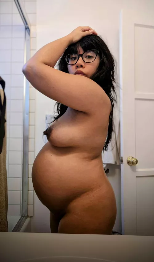 This bump and these boobs are straining my back by Complex_Paint_2691