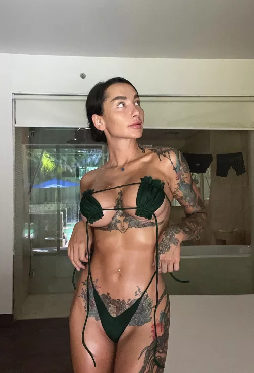 trying on my new bathing suit by Match_Medium257