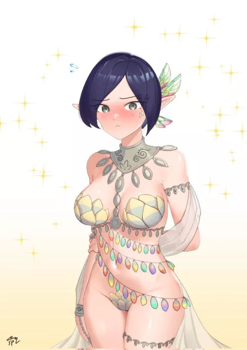 Violynne as a Great Fairy by RPThrowaway0703