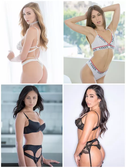 Vixen Angels Tournament: Pick 2 of your favorites for the next round - Part 7: [Kendra Sunderland] vs [Riley Reid] vs [Ariana Marie] vs [Karlee Grey] by meltedplankton