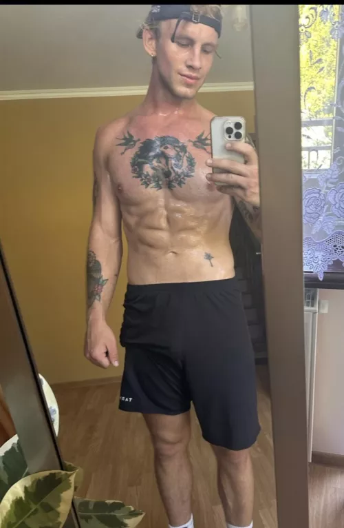 Wanna help me take off my shorts? by AlphaJake23