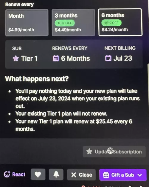 Why isn’t it letting me renew? by The_Nest_