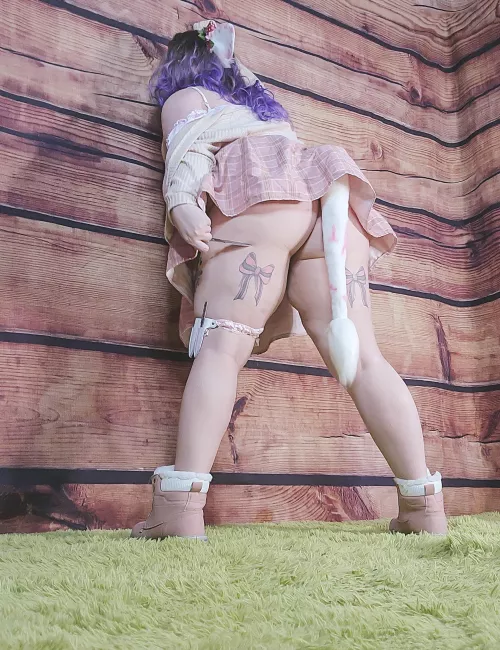 Yandere Strawberry Moo cause it's almost V-Day by princesslunamuneca