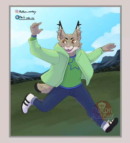 100 furry challenge #23: Chase from PKRob (art by me) by MuTT0nM0nk3y