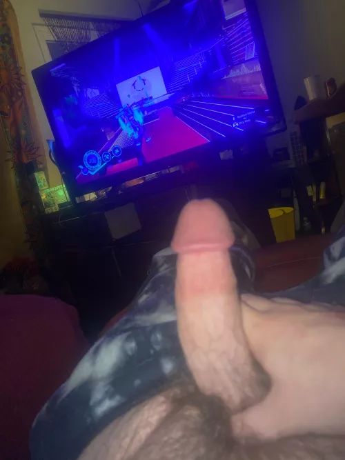 (26) was gaming but got hard; you should help me play Bro 😏 by ChrissBee1220
