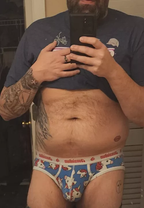 42 (m) Wanna see underneath or more underwear pics? by 1Cub