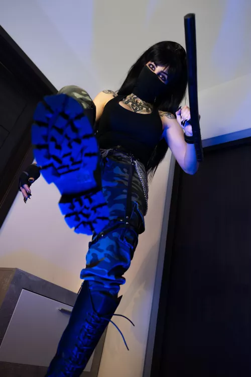 All useless slaves must be crushed with my boot by Vampandbeauty