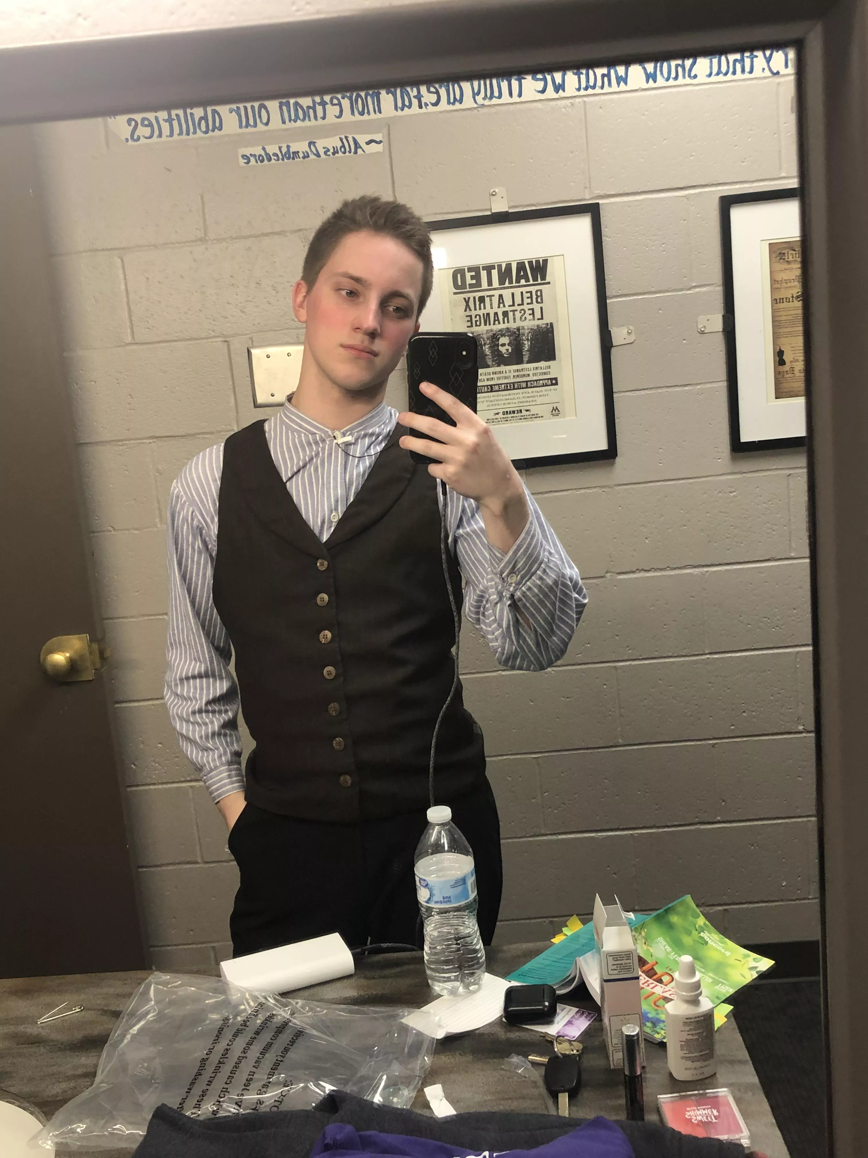 Costumed, Mic-ed, and Makeup-ed 🎭 posted by Wizardo1010