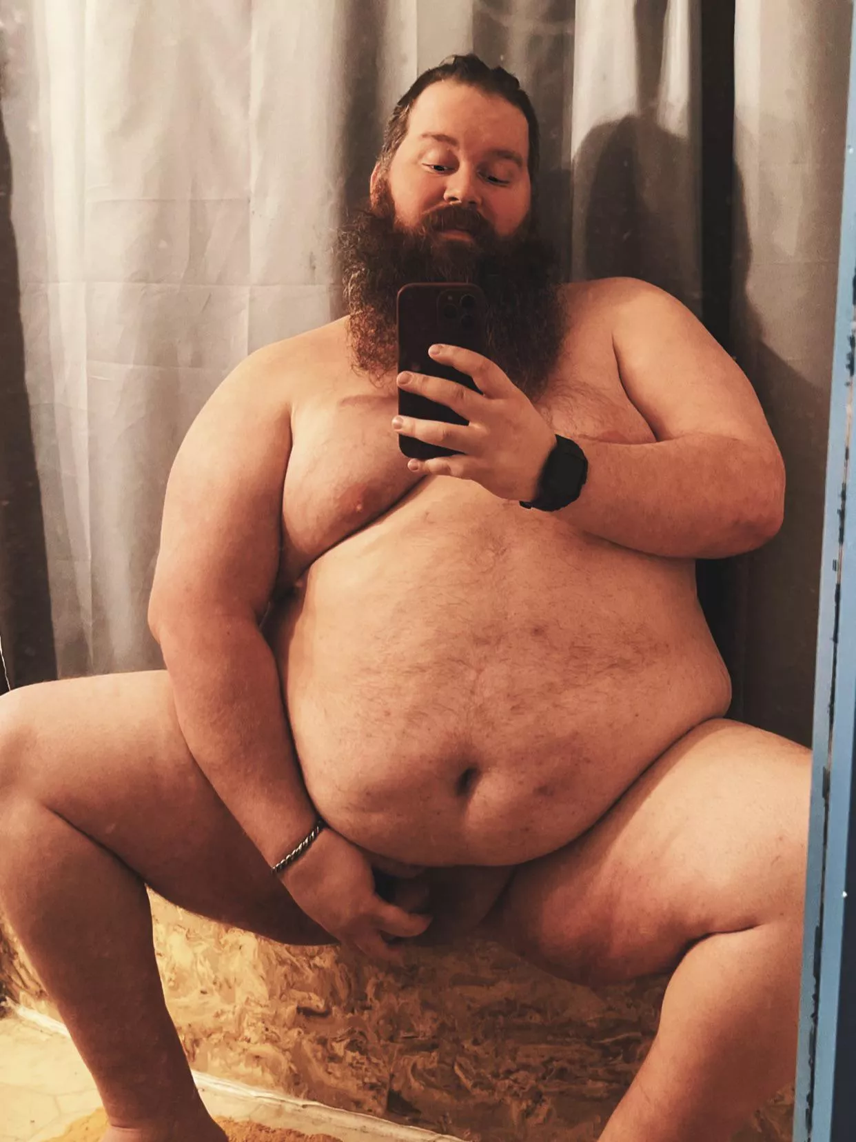 Don’t be shy, i don’t bite….jk yes i do 😈 posted by Beardedcook91