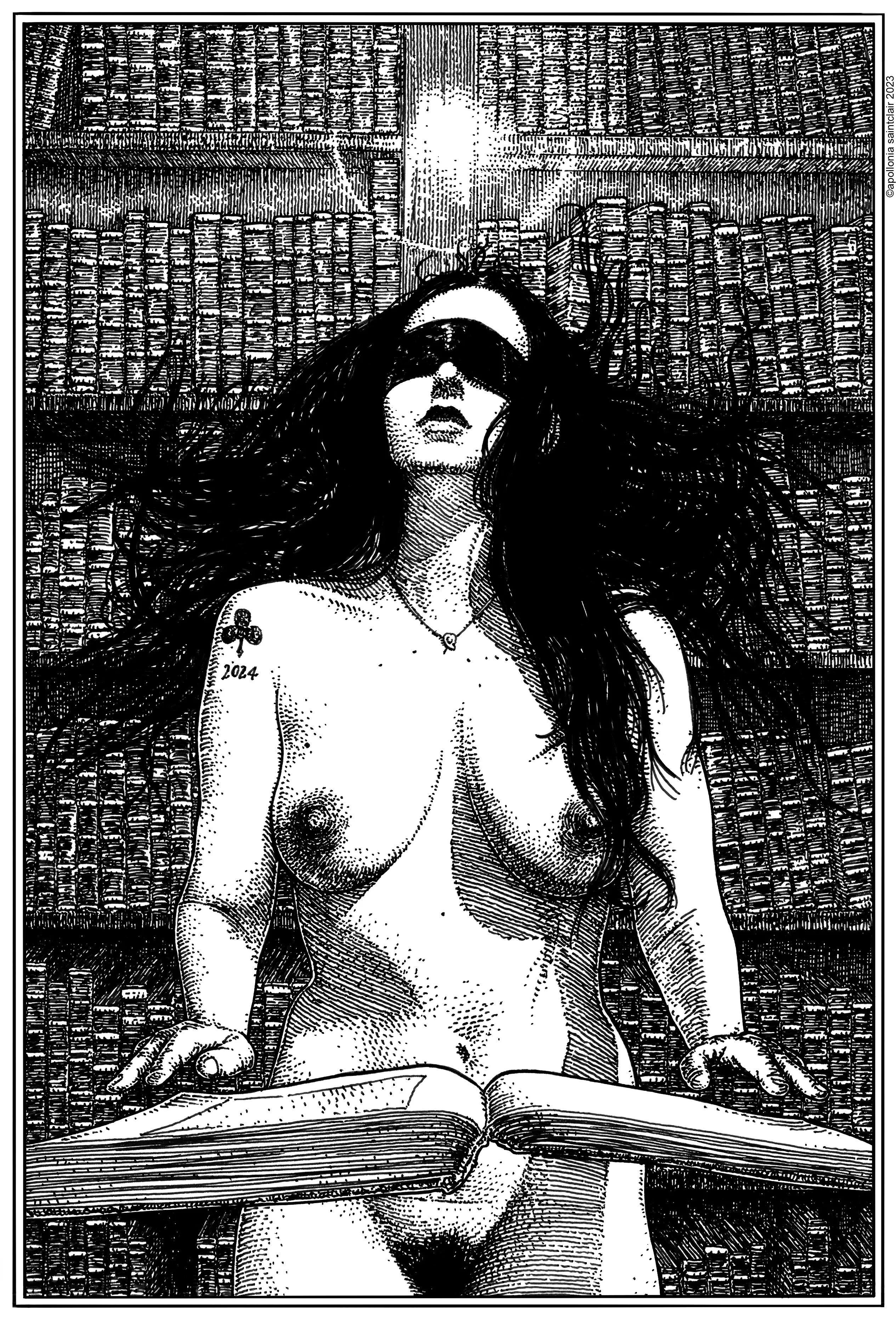 For no one can close the book which is now open by Apollonia Saintclair posted by Front-Crazy-1007