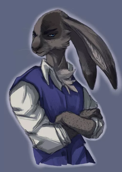 He is judging you 🎨: kRoX on FA by Edwin_at_work