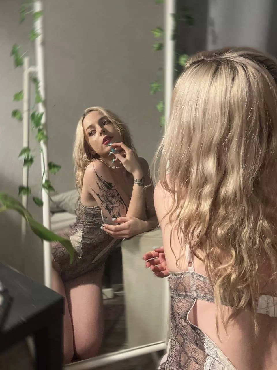 I hope you love the grey backview posted by HottieFromHeaven