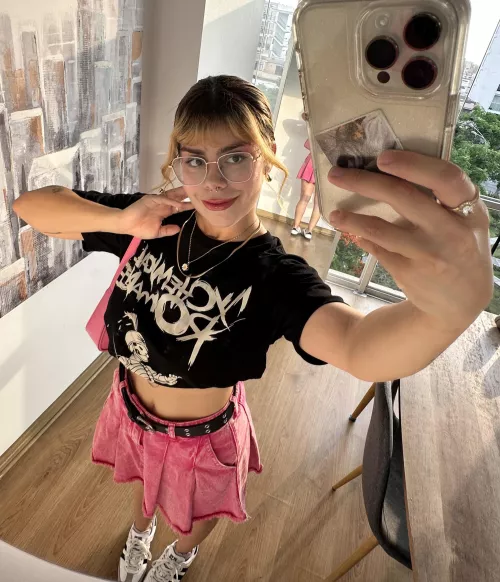 I love how bangs look on me, they are my fave by YvieVelour69