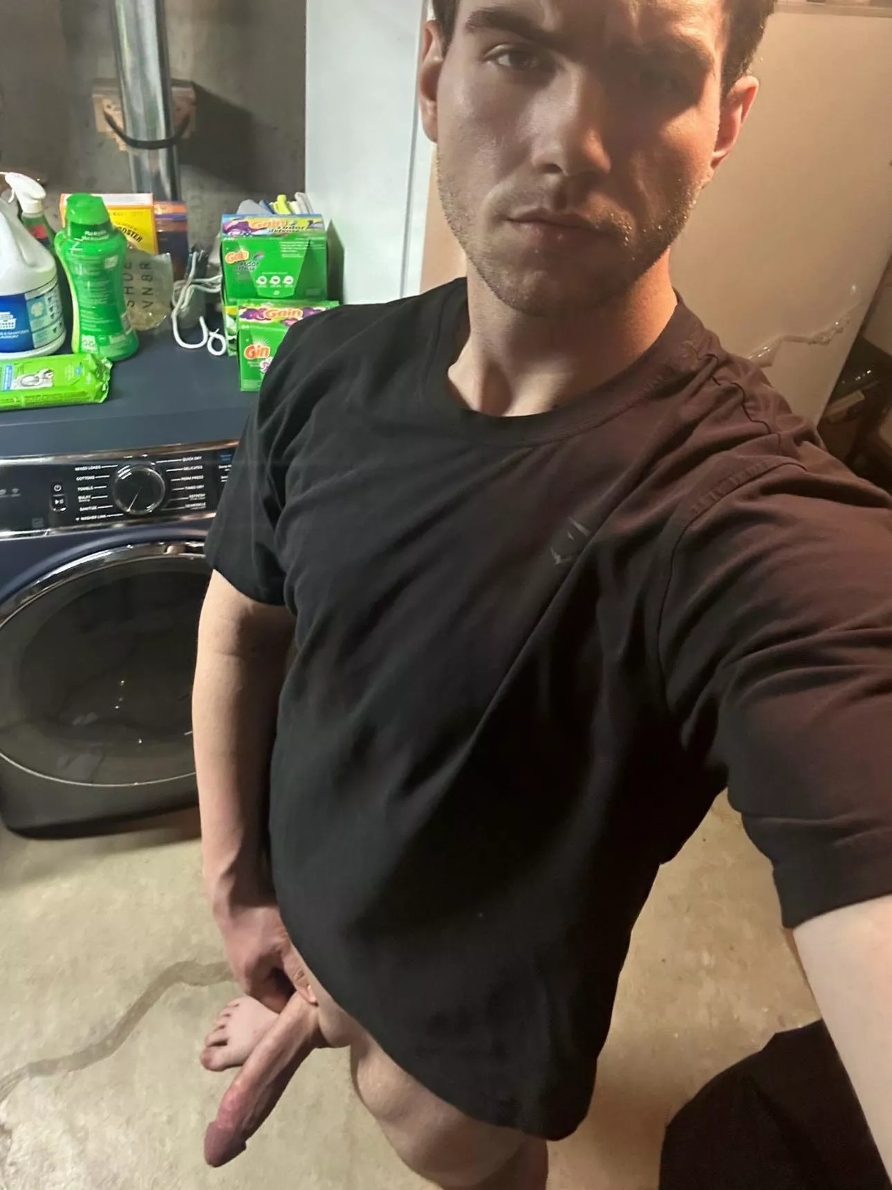 I’m happy to see you, can’t you tell?? 👀 posted by RasingTheBar