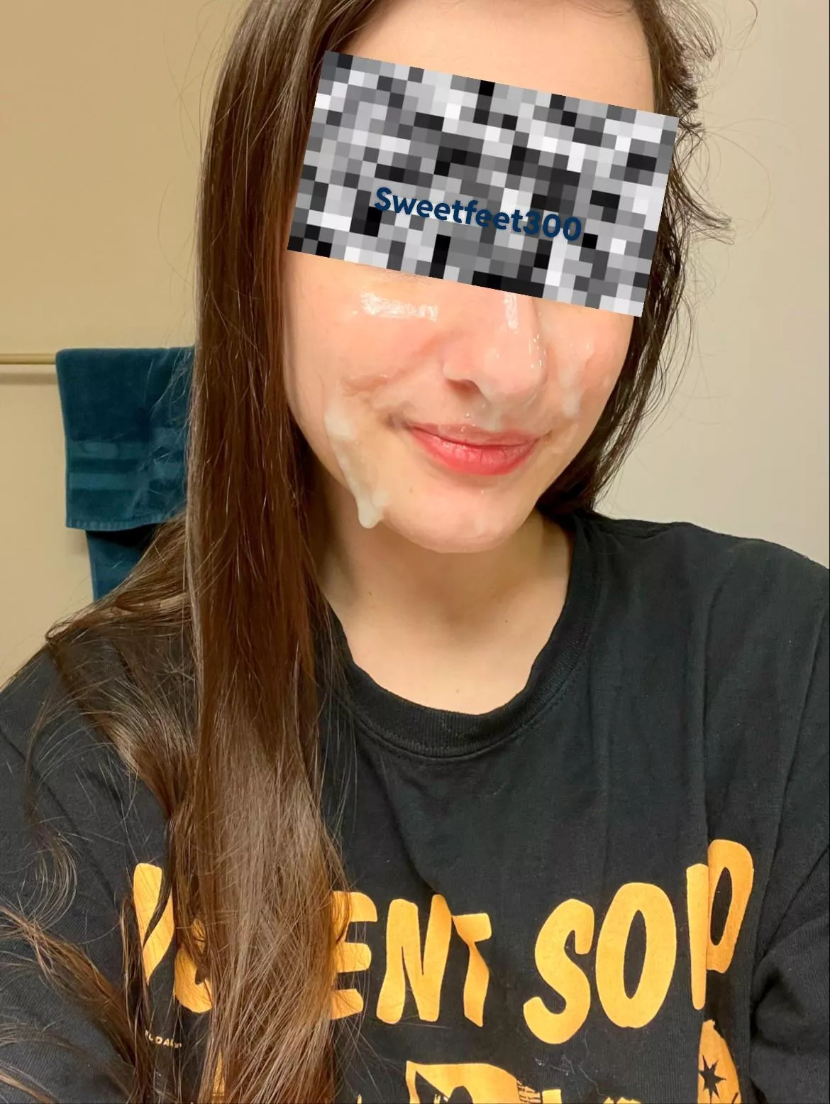 Morning moosturizing posted by Sweetfeet300