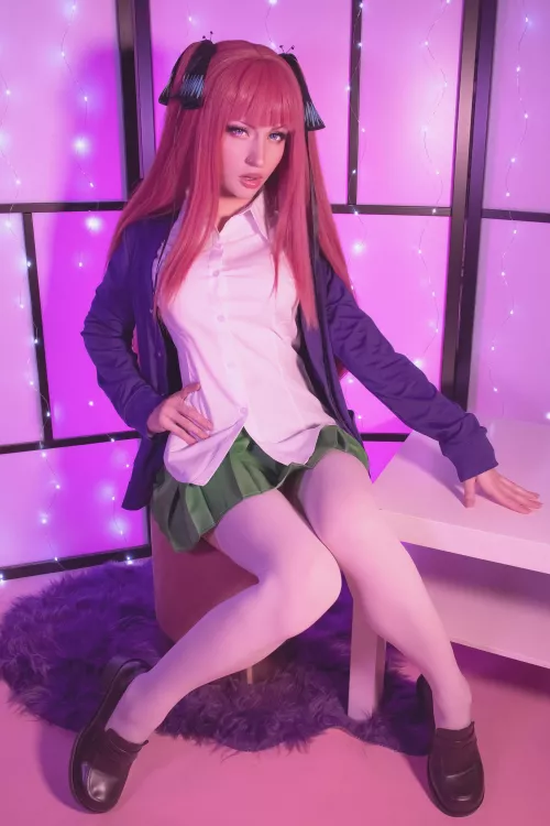 My Nino Nakano cosplay (Shiroktsne) by fiscendcips