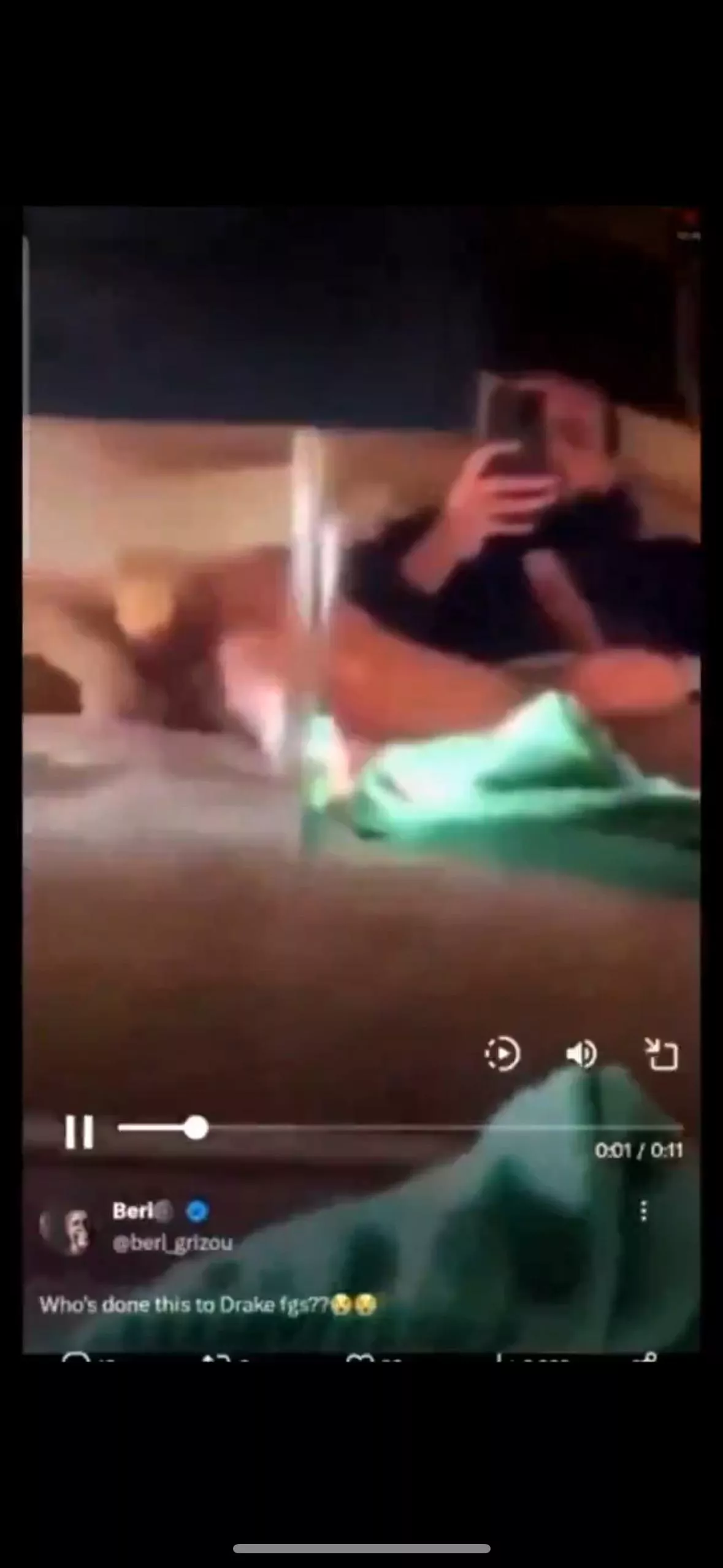 Name: Drake, Rapper, USA from leaked video posted by psams1