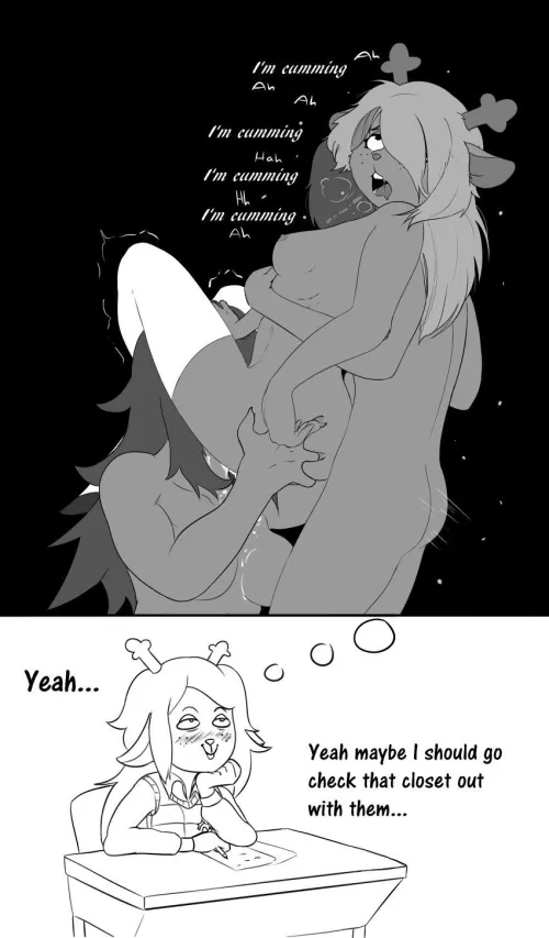 [Noelle] Daydreaming about [Susie | Kris] (haaru) by Comfortable-Fox343