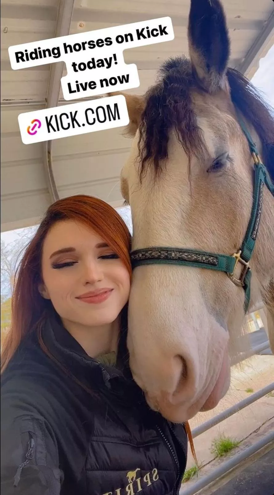 RIDING HORSES TODAY - LIVE RIGHT NOW ON KICK.COM/AMOURANTH posted by InfiltratorOmega