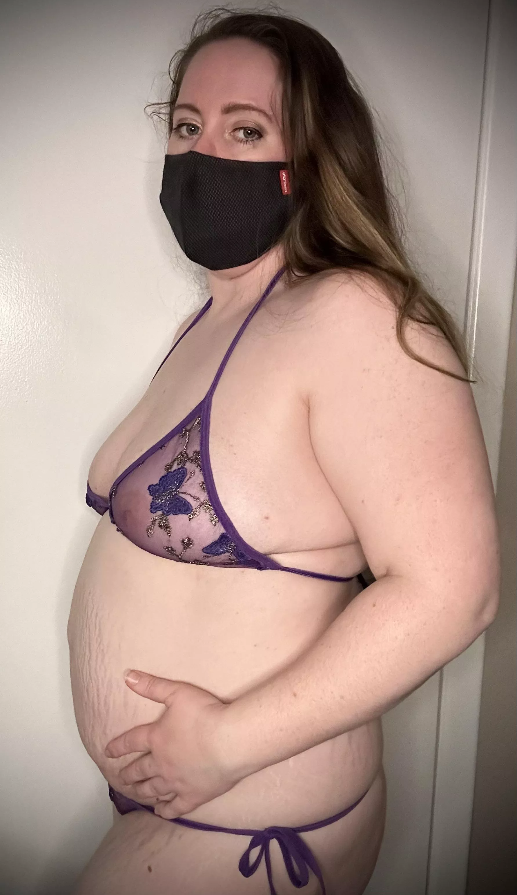 Sexy in purple right posted by CurvyMamasFeet