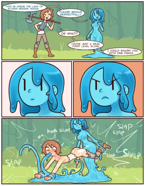 Show some respect to the Slime (Girl) by oscars_drysuit