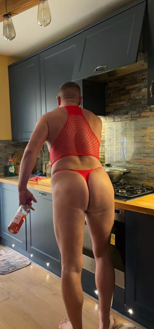 So this drunk whore did this while I was at work, which brings me to my next question ? A lot of guys wear their partner’s lingerie , if you bought you’re own would you like your partner to share and wear them 🍑🔥 by Dominators4ever