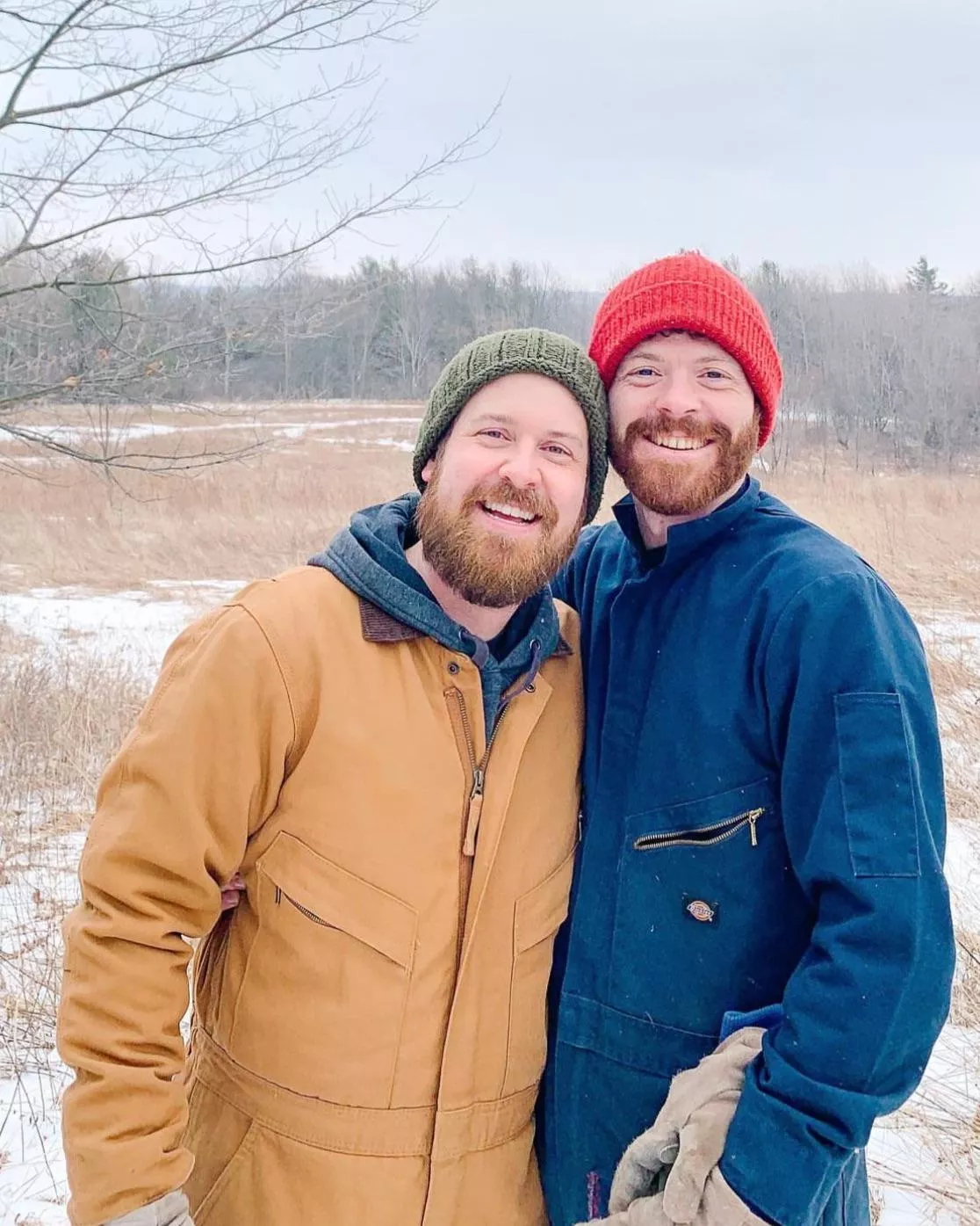 Stay warm out there boys ❄️ posted by back2natureboys