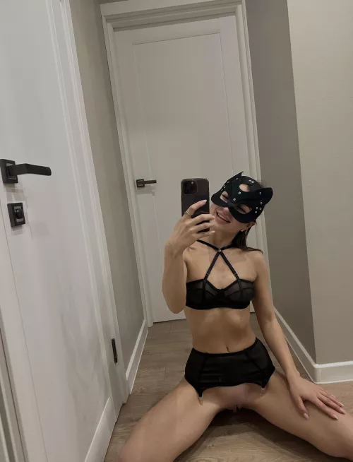 The cat wants thick milk by Untendedtriumvir