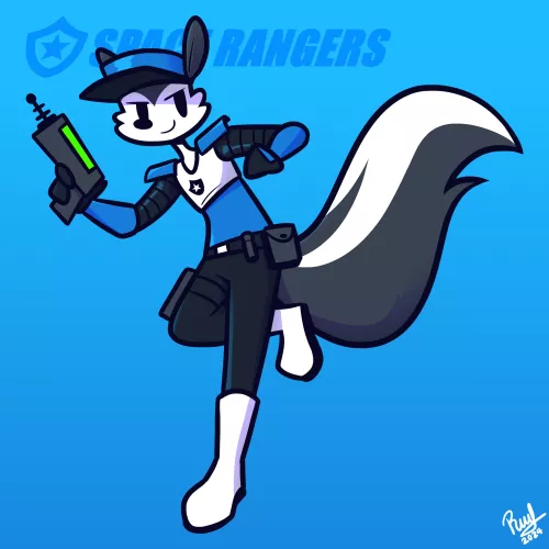 The Space Ranger (by me) by RafVicAlv
