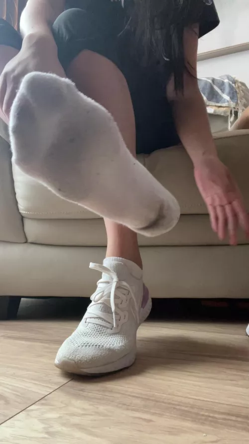 These socks smell so goooood 💜 [Selling][US] by Silly-Asian-Kitty