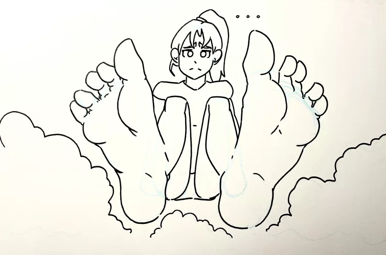 Toe-tally Adorable (OC) [pinkkimochi] by pinkkimochi