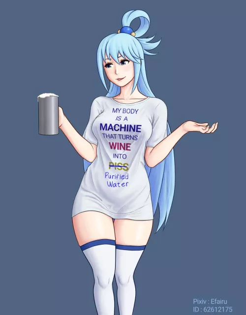 Useless goddess (By efairu) by queshu22