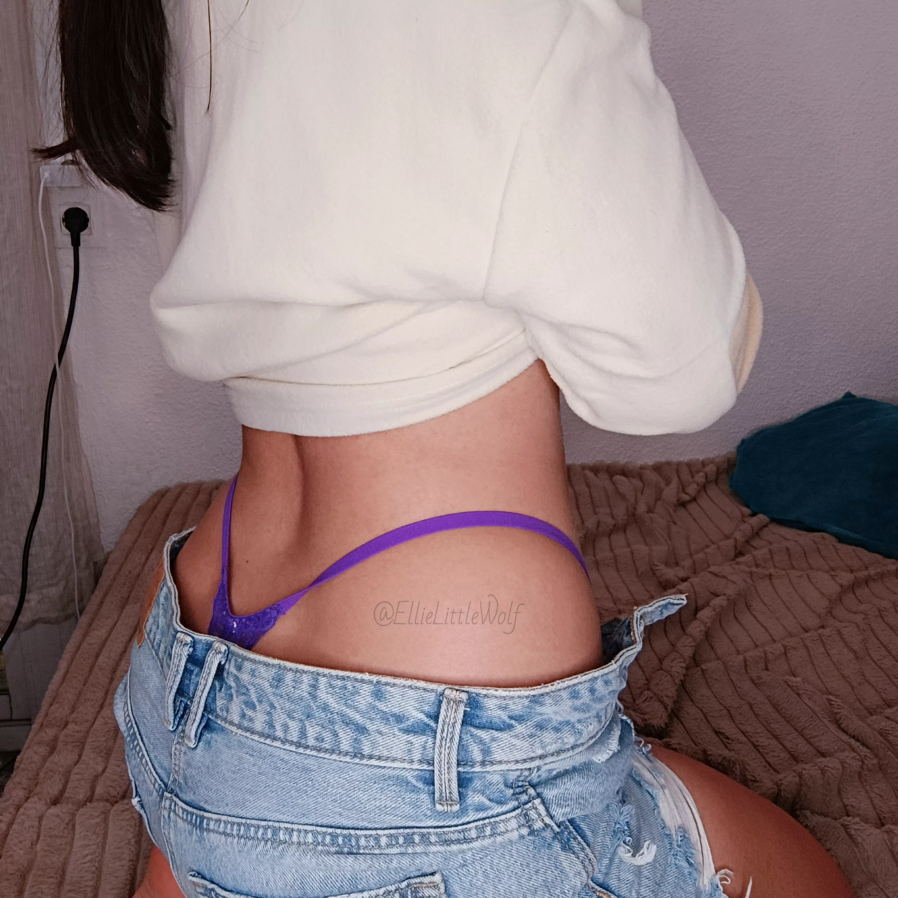 what's the naughtiest thing you've ever done in public or in a risky situation? 😝 posted by EllieLittleWolf