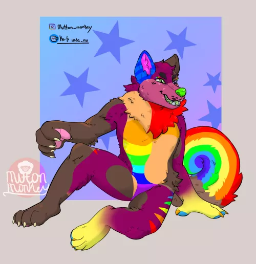 100 Furry Challenge #24 : Flummox from Kirda17 (art by me) by MuTT0nM0nk3y