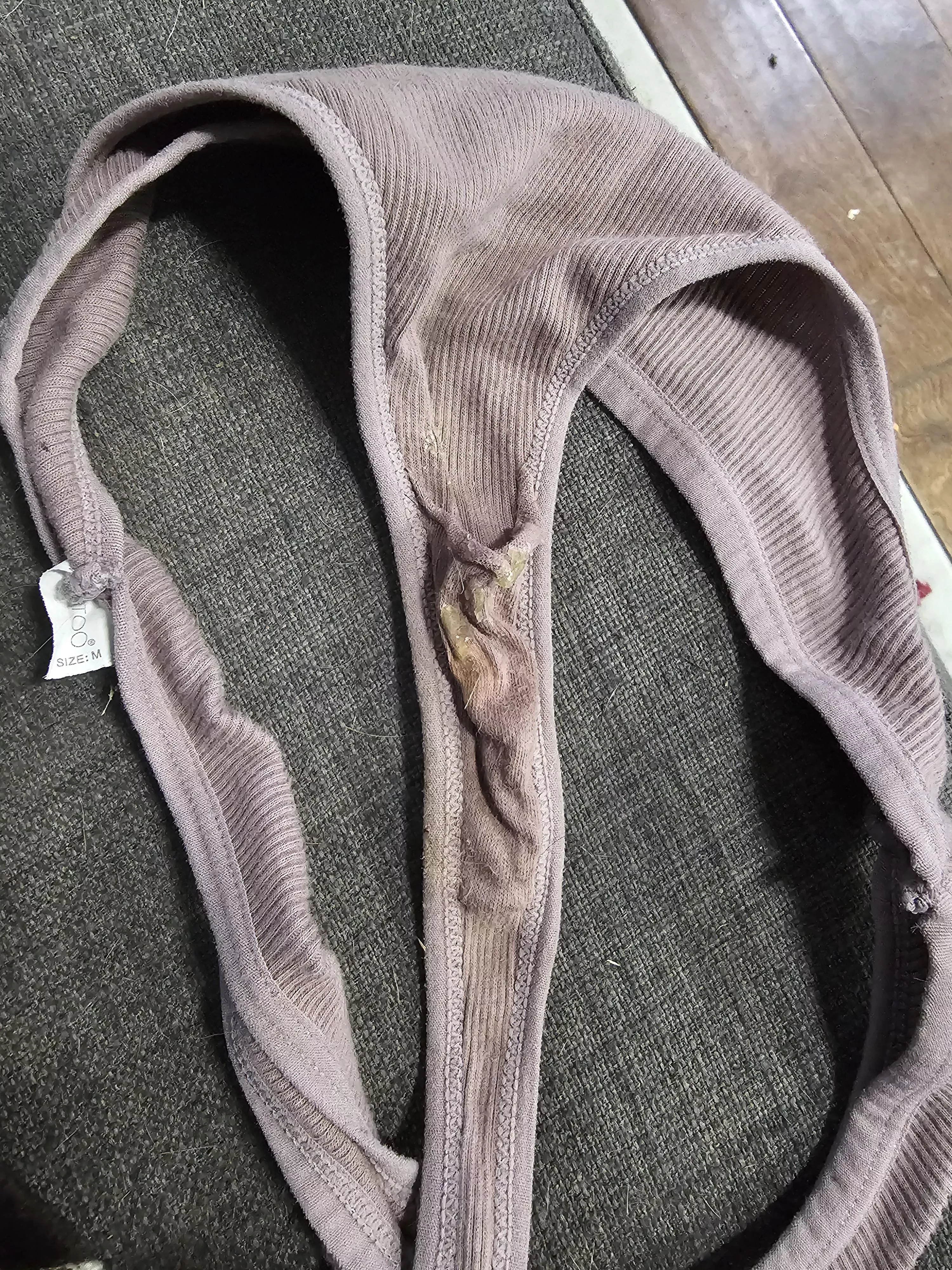 3 day old panties - take a whiff while you can 😜 posted by Yourfavoriteguerra