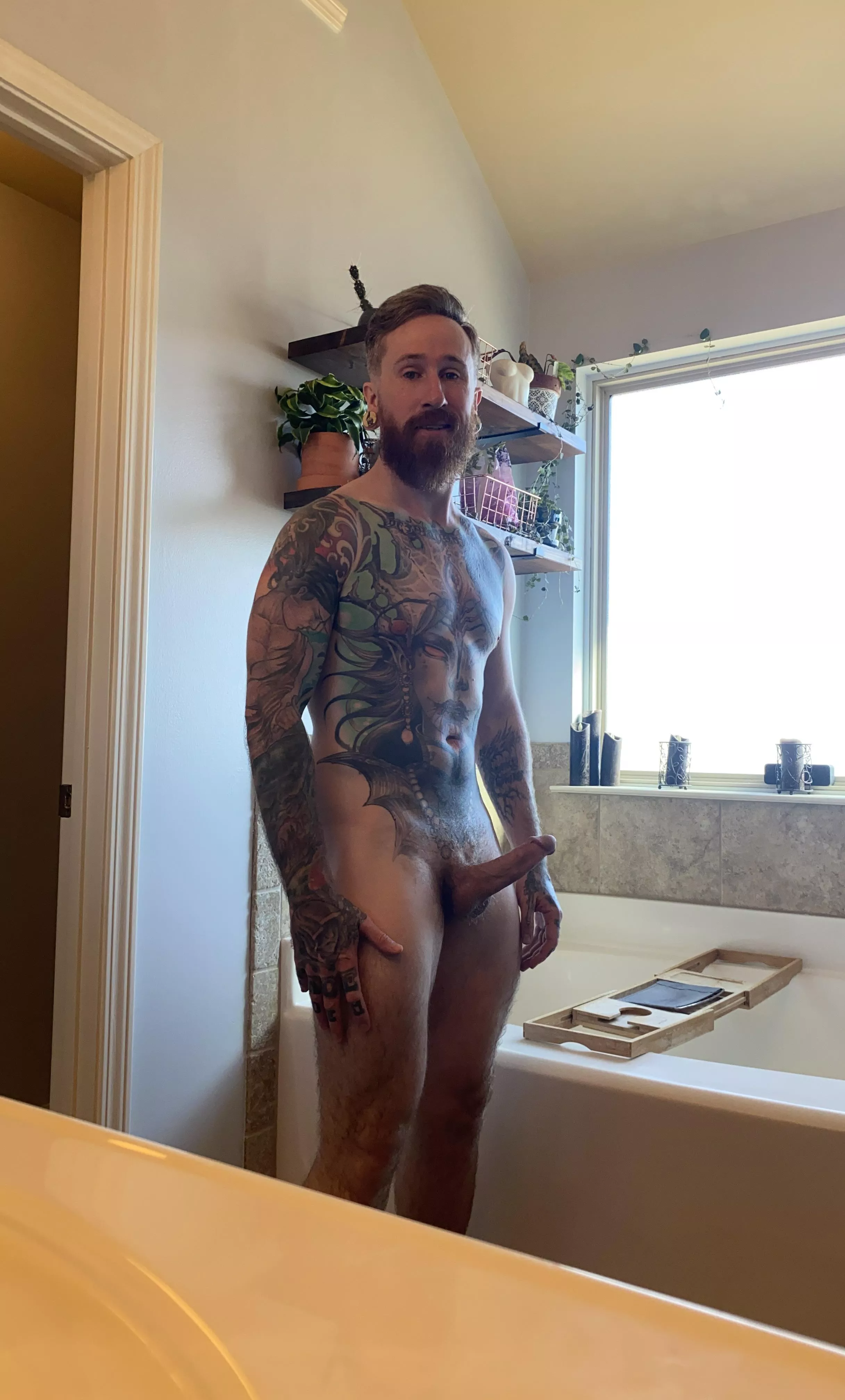 A few inches off the top a couple inches on the bottom posted by GingerIncubus