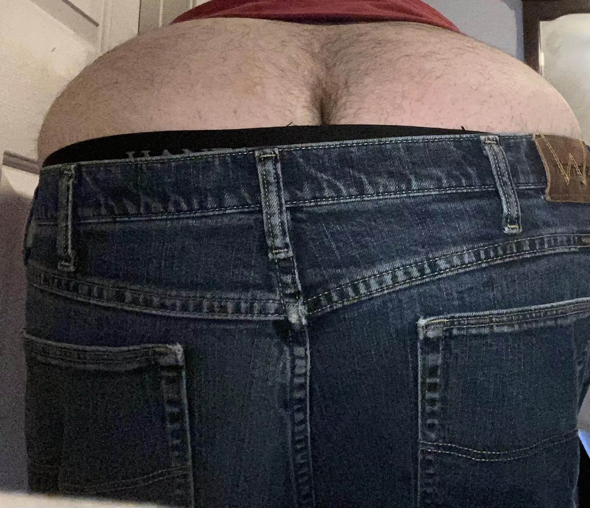 Being a little naughty at work. I wish somebody would take them off the rest of the way 😉 posted by Afraid-Management410